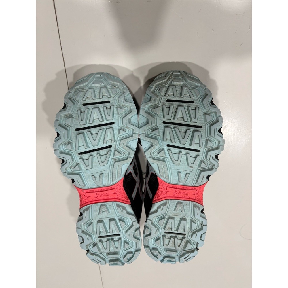 ASICS Gel Venture 8 Women's Trail Running Shoes Size 8.5 Black Pink Blue - Picture 8 of 8